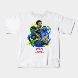 World Cup 2018 - Brazil Kids T-Shirt